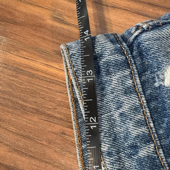 Mango Ripped High Rise Straight Jeans - Picture 8 of 10